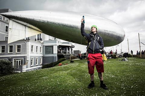 Guy Martin's next record attempt in a human-powered airship