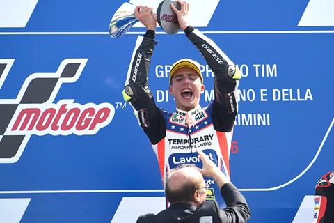 Moto2: Baldassarri still in shock after Misano win