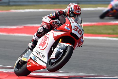 Moto2: Nakagami tops the day from Lowes