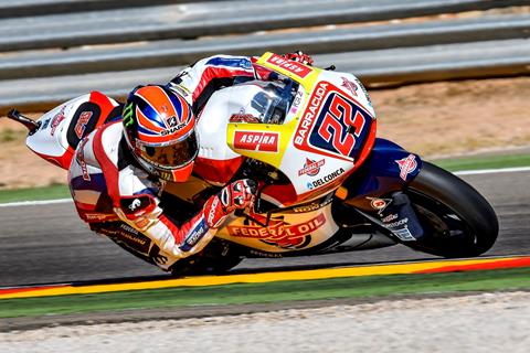 Moto2: Lowes goes even faster at Aragon test