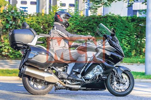 New BMW K1600GTL spied