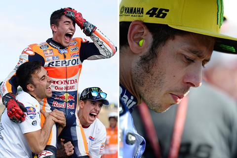 Can new MotoGP champion Marquez oust Rossi as the Greatest Of All Time?