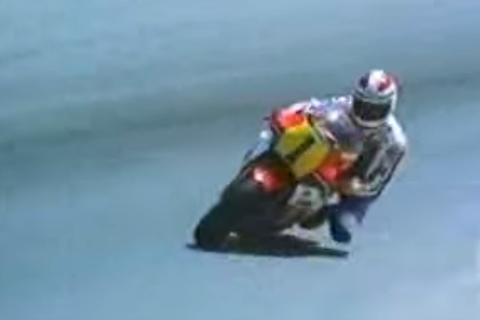 Video: The time Freddie Spencer took on a car and Honda VF700S