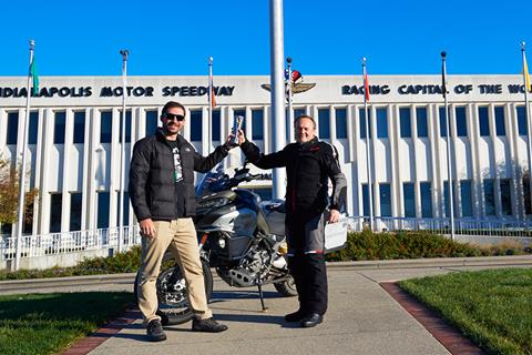 Ducati Globetrotter 90 reaches Indianapolis