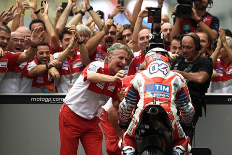 MotoGP: ‘Dovi deserves the win’ says Ducati boss Ciabatti