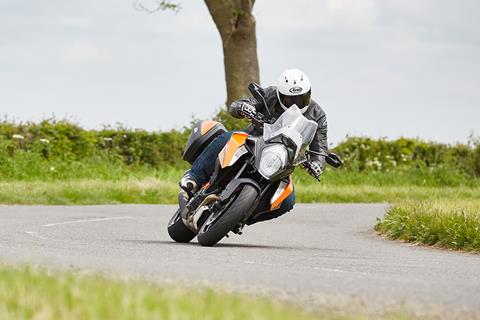 MCN Fleet: KTM Super Duke GT burns rubber