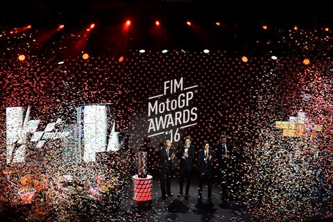 MotoGP: Watch the 2016 prizegiving