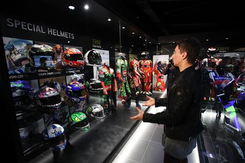 Video: Lorenzo opens Andorran museum and bar