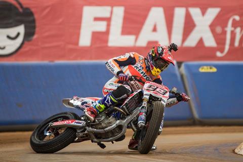 Superprestigio: Marquez beats Baker for second flat track win