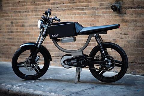 Meet the Monday M-1, a moped for the 21st century