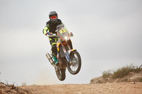 Gallery: Riding KTM's factory Dakar bike