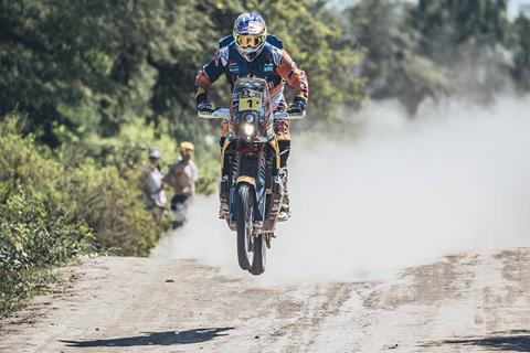 Dakar: Defending champion Price lays down a marker