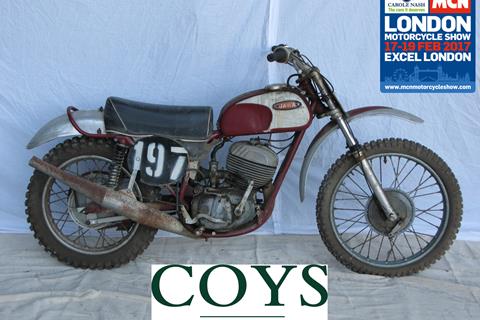 Historic collection goes under the hammer at London Motorcycle Show