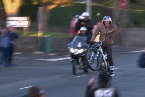 What’s it really like to wheelie around the TT course?