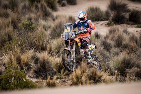 Dakar: Sunderland still on top after tricky day in the dunes