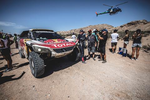 Dakar: Biker breaks leg in collision with former winner Peterhansel’s car