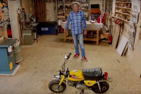 Video: Watch James May build a Honda Z50 Mini Trail