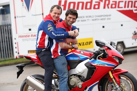 Gallery: Guy Martin signs for Honda Racing