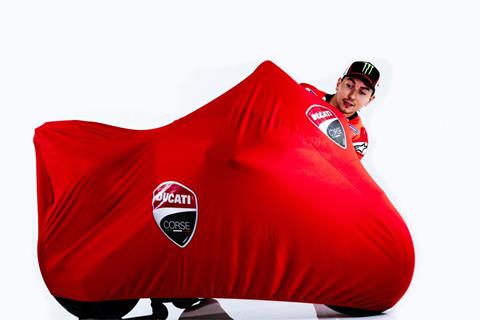 MotoGP: Lorenzo unveiled in Ducati colours live