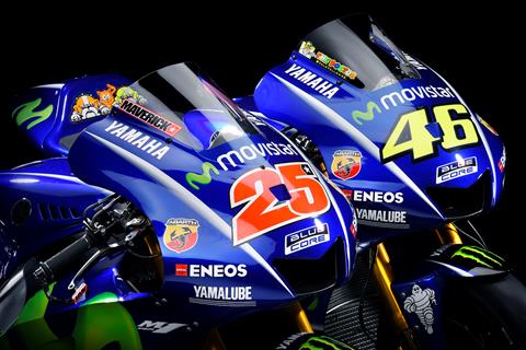 Video: Yamaha unveil 2017 MotoGP machine