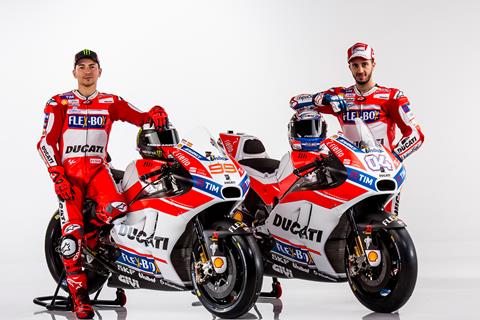 MotoGP: Lorenzo appears in red as Ducati reveal 2017 machines