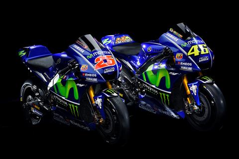 Gallery: Yamaha pull the covers off 2017 MotoGP machine