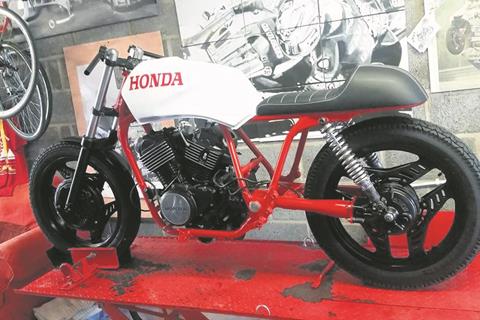 Shed-built: 1983 Honda VT500