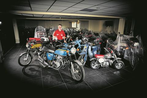 See historic Hondas at the Carole Nash MCN London Motorcycle Show