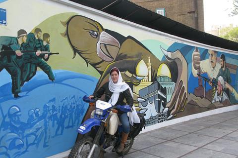 Riding through Iran as a female motorcyclist