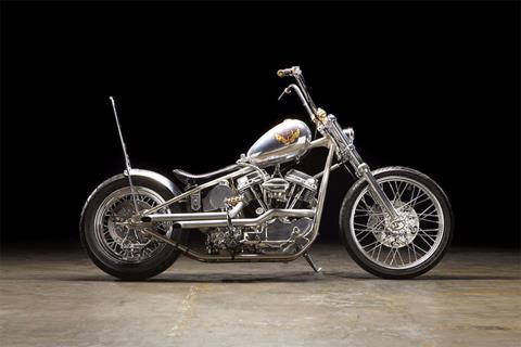 Ewan McGregor's custom Panhead sells for a pretty penny