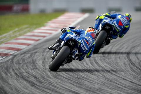 Video: ECSTAR Suzuki in action at Sepang