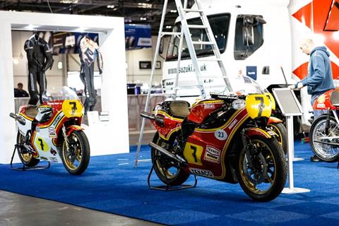 MCN Show: Suzuki Sheene and retro bikes