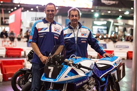 Team Classic Suzuki riders announced at 2017 MCN Show