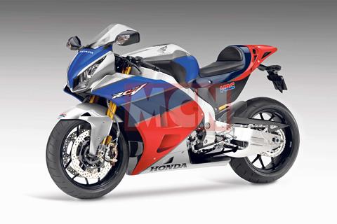 Honda’s new V4 superbike is taking shape for 2019 unveiling