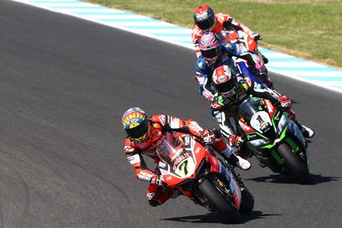 WSB: Davies: 'The glass is half full' after Phillip Island seconds