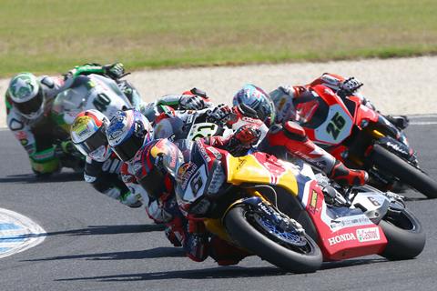 WSB: Tyre life hampers Red Bull Honda at Phillip Island