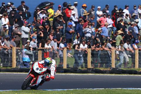 WSB: Camier impresses with fifth in Phillip Island