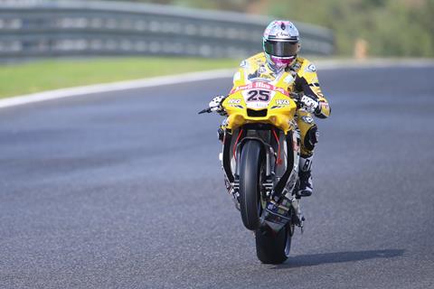 BSB: Brookes makes Anvil Hire Yamaha debut at wet Jerez