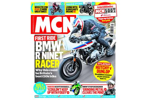 In this week's issue: BMW R NineT Racer first ride