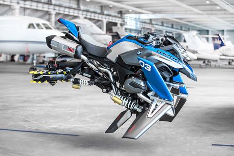 BMW and Lego make a hover bike