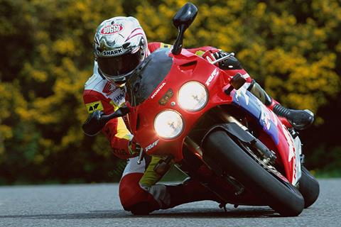 Our first ever ride of the Honda RC45