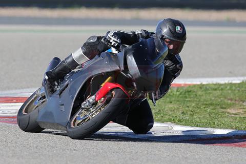 Picture Special: Guy Martin and John McGuinness test TT Fireblade