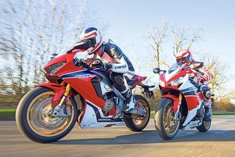 Gallery: Honda Fireblade SP old v new