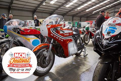 Classic 1960’s race bikes burst into life at the MCN Festival