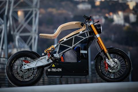 Video: French electric motorcycle claims 115-mile range