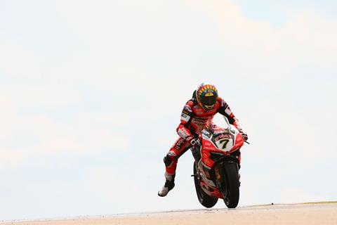 WSB: Davies takes control with pole in Aragon