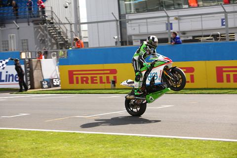 BSB: Dream double for Haslam at Donington