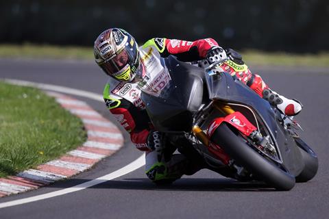 John McGuinness dislocates thumb in Honda Superbike test