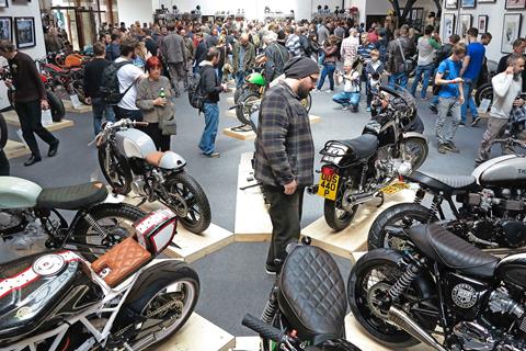 Display your Triumph at the Bike Shed show