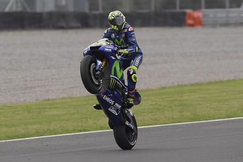 MotoGP: Rossi celebrates 350th race with podium visit